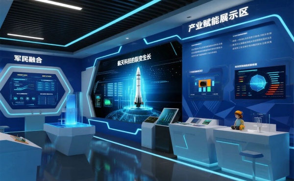 航天工業(yè)展廳設計